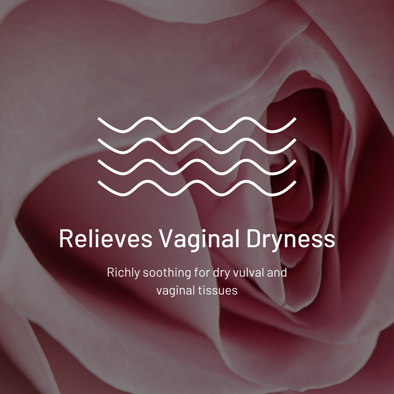 AH! YES VM relieves the symptoms of vaginal dryness - soothing for dry vulval and vaginal tissues